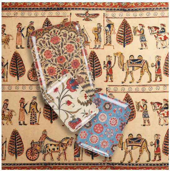 Kalamkari Melamine Tray - Large