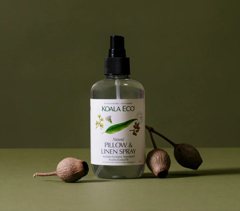 All Natural Pillow and Linen Spray - Eucalyptus, Peppermint and Rosalina