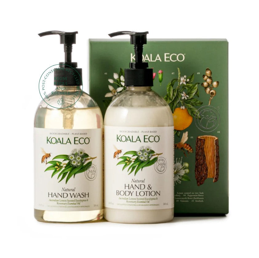 Koala Gift Box - Hand and Body Lemon Scented Eucalypt and Rosemary