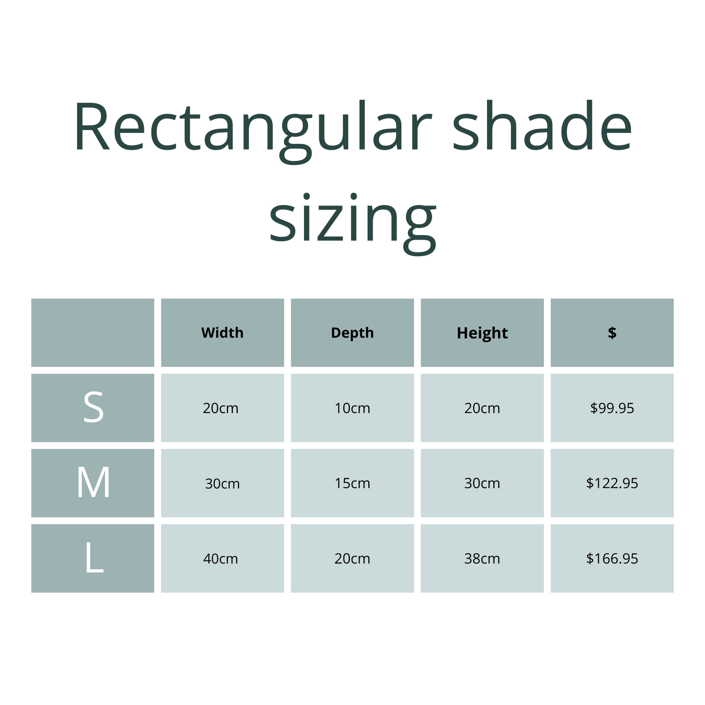 Custom Rectangle Lampshade